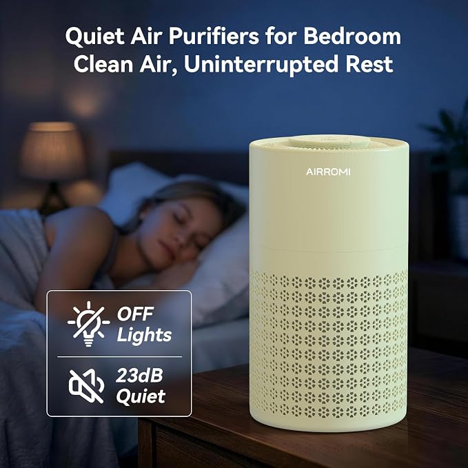 AIRROMI Air Purifier for Bedroom - Image 6