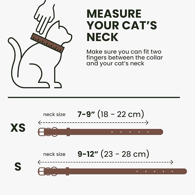 BRONZEDOG Leather Cat Collar - Image 7
