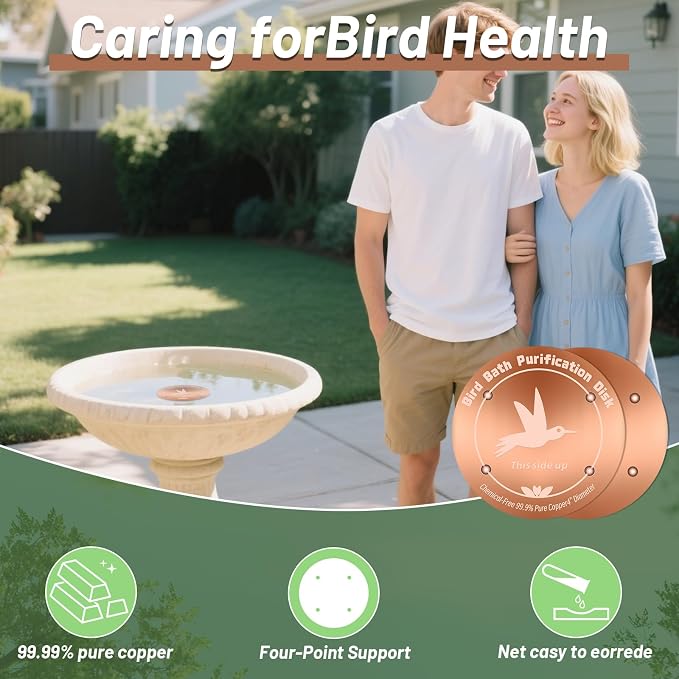 99.99% Pure Copper Bird Bath Purification Disk, 0.6mm thick, Reinforced Copper - Image 4