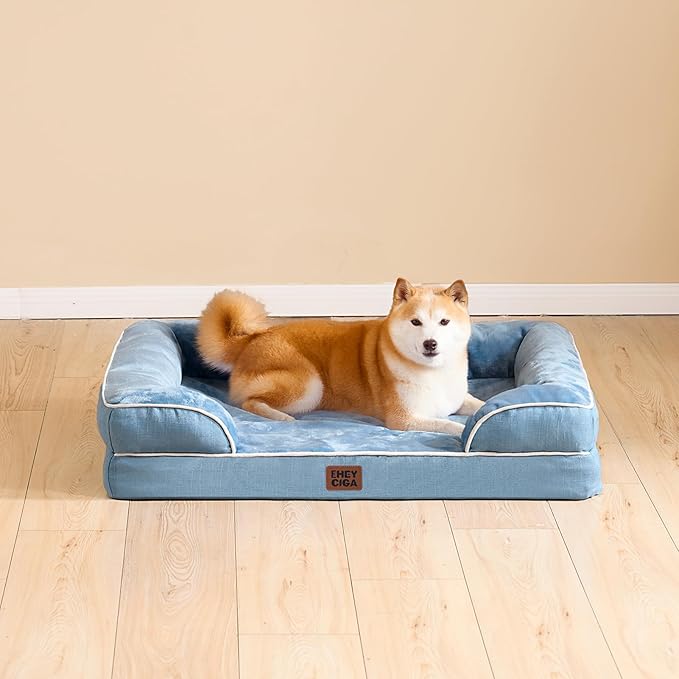 EHEYCIGA Orthopedic Dog Bed for Medium Dogs, Waterproof Memory Foam Medium Dog - Image 9