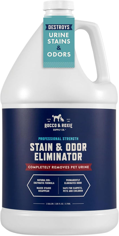 Rocco & Roxie Supply Co. Stain & Strong Odor Eliminator, Enzyme Cleaner by RoccoRoxieSupplyCo