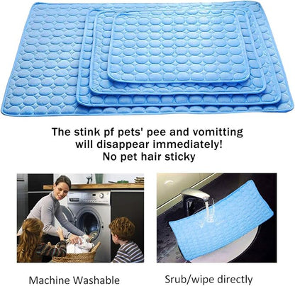 Dog Cooling Mat Pet Cooling Pads Dogs & Cats Pet Cooling Blanket - Image 5