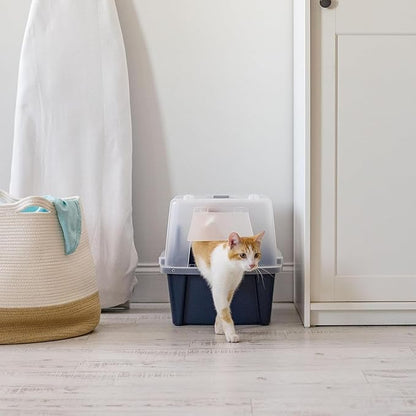 IRIS USA Cat Litter Box, Litter Box Enclosure - Image 4