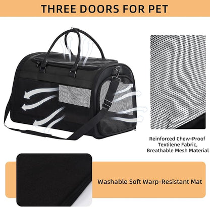 PET MARVEL Cat Carrier Soft Sided Large - Image 4