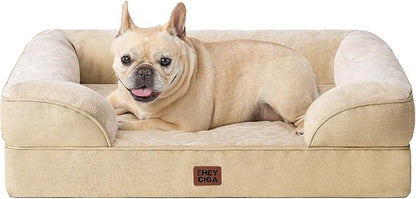 EHEYCIGA Orthopedic Dog Bed for Small Dogs, Waterproof Memory Foam Small Pet by EHEYCIGA