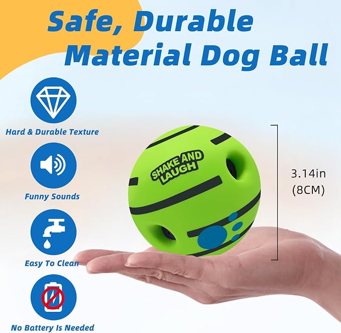 Dog Toys Ball, Interactive Dog Ball, Shaking - Image 4