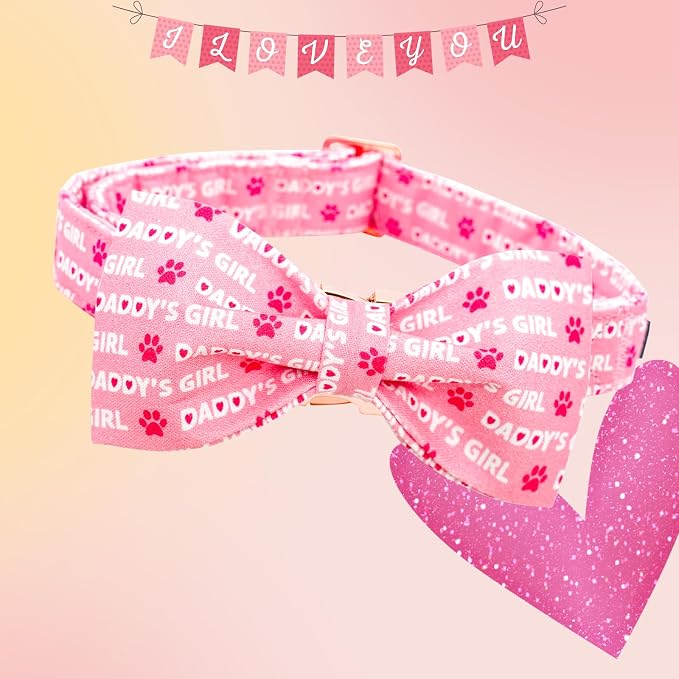 Lionheart Glory Bow Collar for Valentine's Day and Spring - Image 3