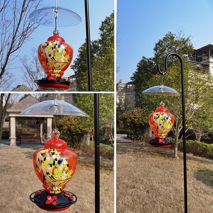 8" Mini Rain Cover for Bird Feeder/House - Image 5