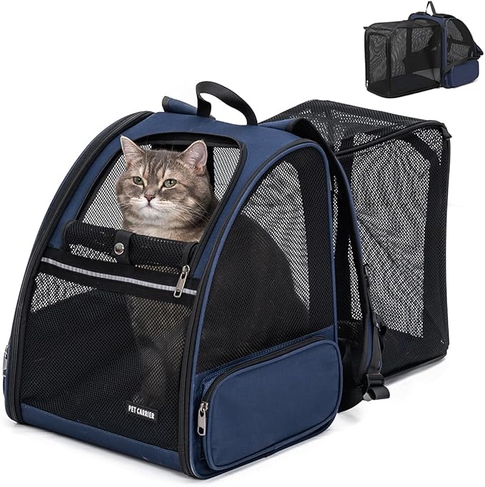 Cat Backpack，Expandable Cat Carrier Backpack, Dog Backpack Carrier and Pet by Unknown