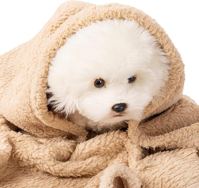 2 Blankets, Dog Cat Pet Blanket, Soft Warm Fleece, - Image 6