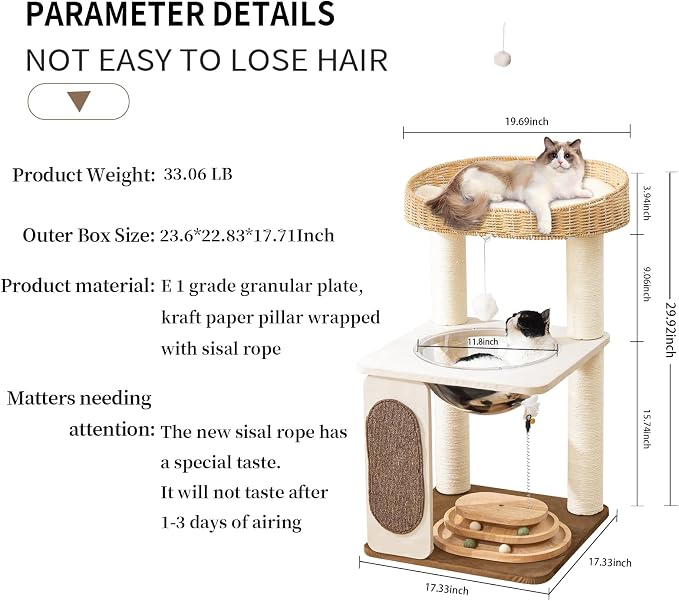 Modern Cat Tree for Indoor Cats - Image 7