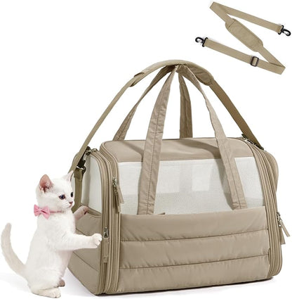 BAGSMART Cat Carrier: Soft-Sided Pet Carrier by BAGSMART