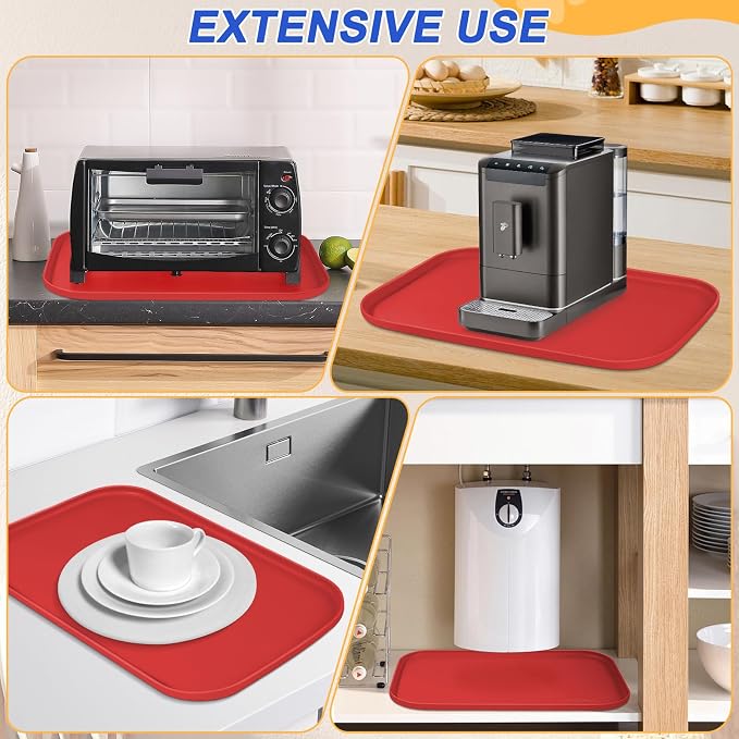 Silicone Pet Feeding Mat with Raised Edge - Image 8