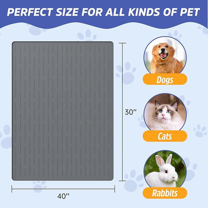 Large Dog Mats for Food and Water - Image 2