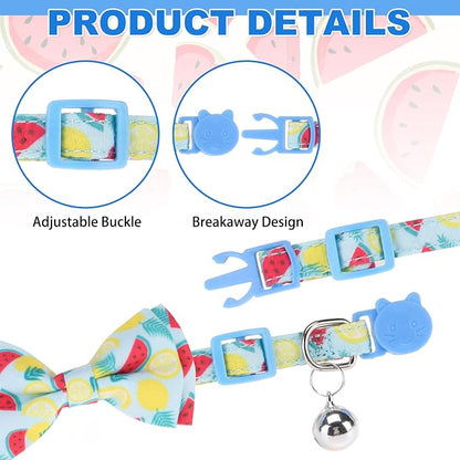 Breakaway Cat Collars with Bell & Cute Pendants - Image 3