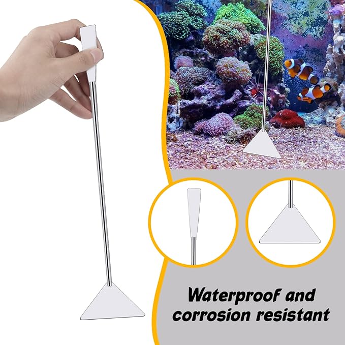 Fish Tank Cleaning Tools, 8 in 1 Aquarium Feeder Tools Kit, Aquarium Plants - Image 5