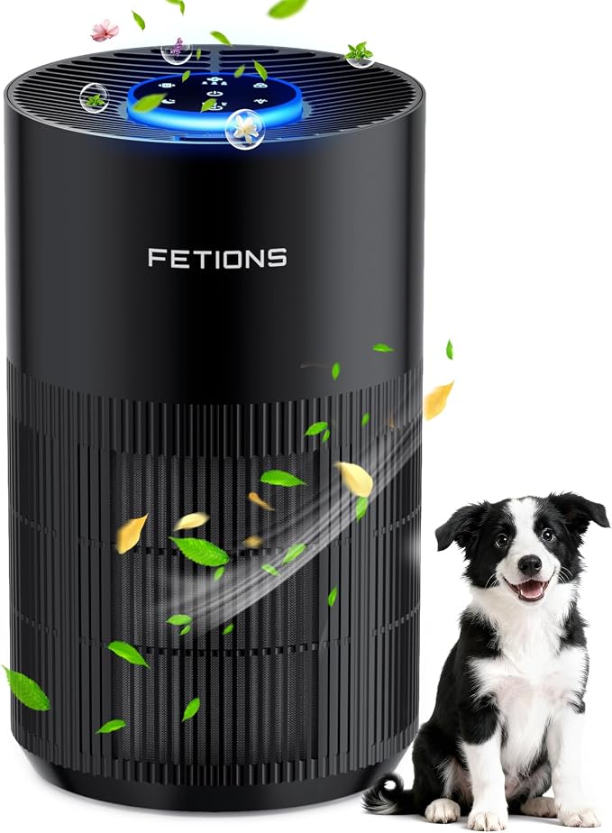 Air Purifiers for Bedroom with H14 True HEPA, Quiet Air Cleaner With Sleep Mode - Image 8