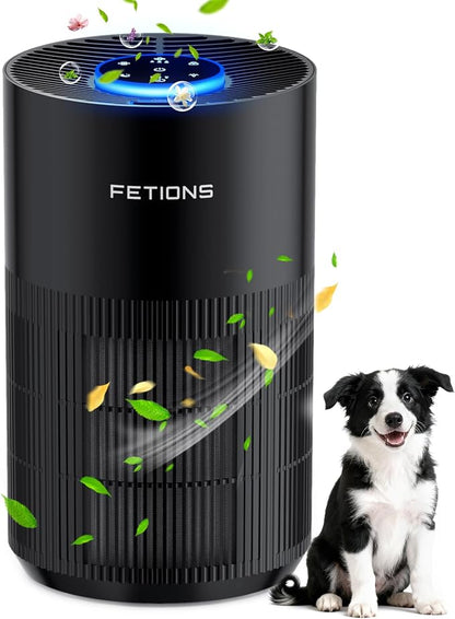 Air Purifiers for Bedroom with H14 True HEPA, Quiet Air Cleaner With Sleep Mode - Image 8