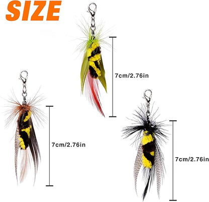 JXFUKAL Cat Feather Toy Refills - Image 3