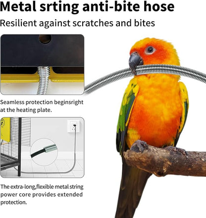 SYSAI Snuggle-Up Bird Warmer for Small Exotic Birds Like Parakeets or - Image 6