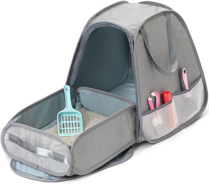 Collapsible Portable Cat Litter Box Standard - Image 3