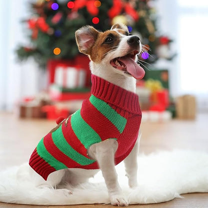 Dog Cat Christmas Sweater Boy Girl Ugly Reindeer Xmas Pet Clothes Holiday Puppy - Image 2