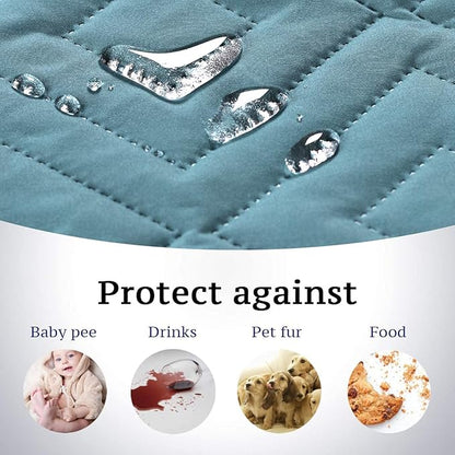 H.VERSAILTEX Futon Cover Reversible Sofa Slipcover Furniture Protector Water - Image 3