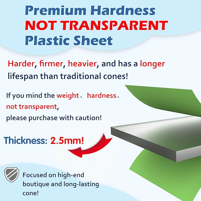 Hard & Heavy Plastic Dog Cone Collar Alternative - Image 2