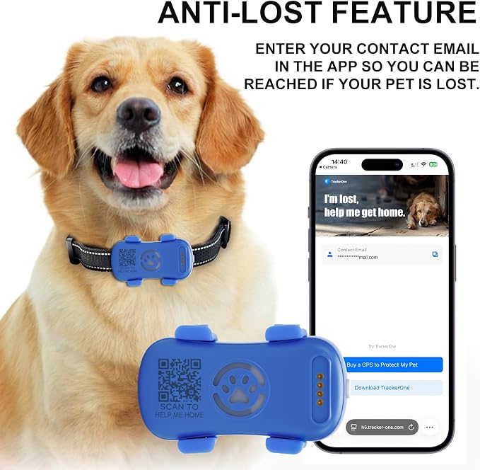GPS Tracker for Dogs & Cats Pet GPS Location Tracker - Image 2
