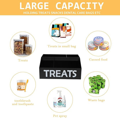 Morezi Dog Food Organizers Storage cat Treat jar Organizer Great - Image 5