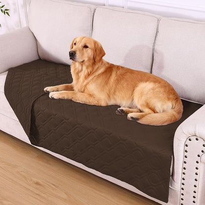 hyha Waterproof Dog Bed Blanket, Soft Pet Blankets, Waterproof Couch Cover by hyha