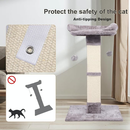 34" Tall Cat Scratching Post - Image 8