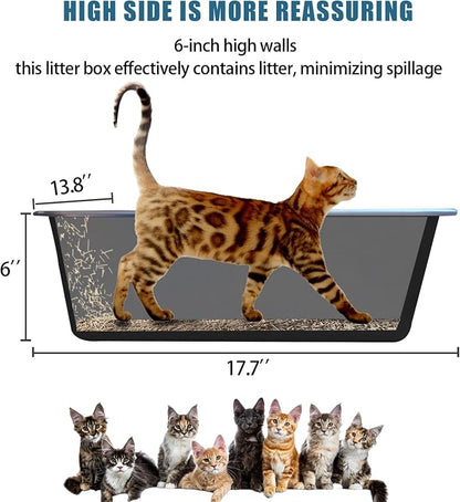 Stainless Steel Cat Litter Box - Image 2