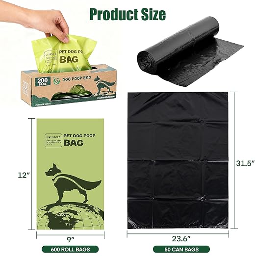Dog Waste Station Outdoor, Pet Waste Disposal Station Rustproof Aluminum - Image 6