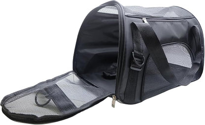 Cat Carrier, Soft-Sided Pet Travel Carrier - Image 2
