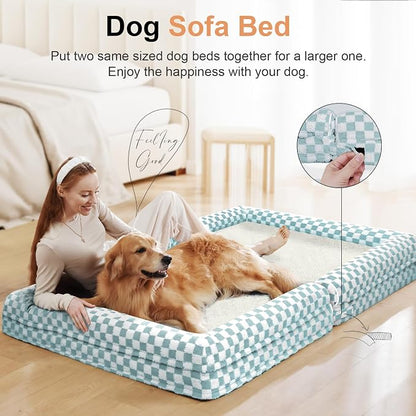 Large Dog Bed Orthopedic Washable: Beds Bolster XXL Bed Big XLarge Dogs Egg - Image 3