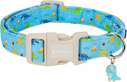 Dinosaur Dog Collar for Extra Small Dogs, Cute Puppy Collars by Unknown