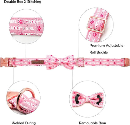 Lionheart Glory Bow Collar for Valentine's Day and Spring - Image 2