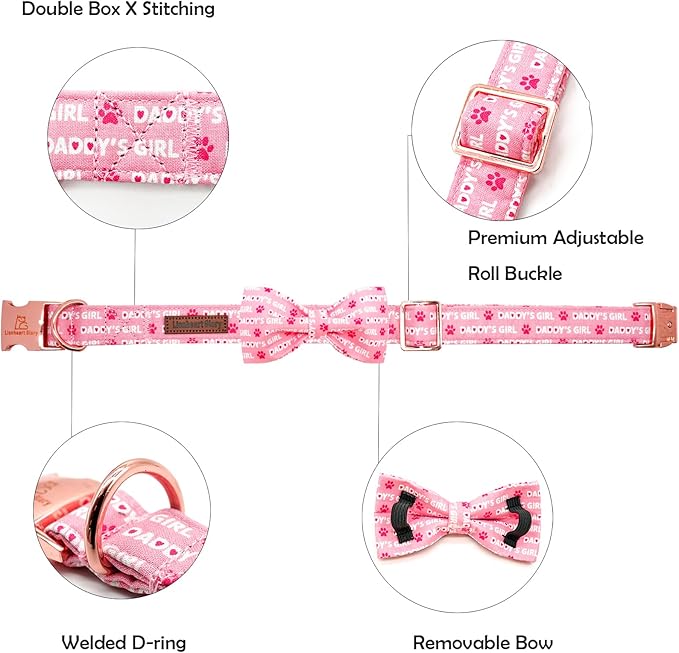 Lionheart Glory Dog Bow Collar - Image 2