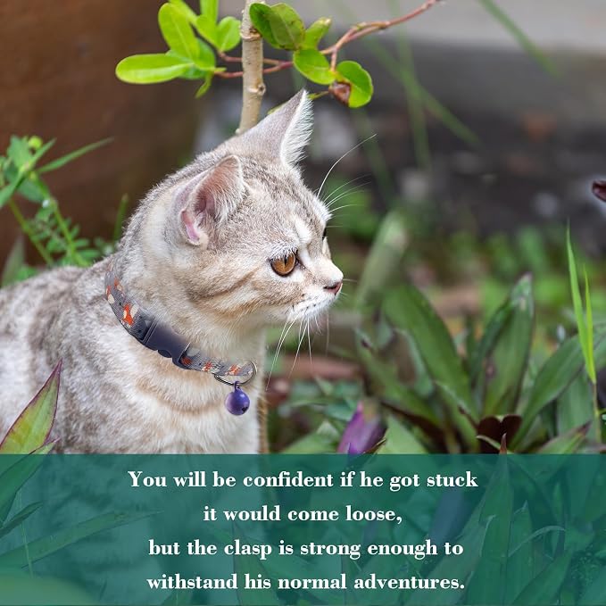 Yizepet Cat Collars, Breakaway Kitten Collar, Cute Kitty Collar in 2 Pack - Image 8