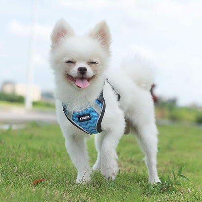YIMEIS Dog Harness and Leash Set, No Pull Soft Mesh Pet Harness, Reflective - Image 4