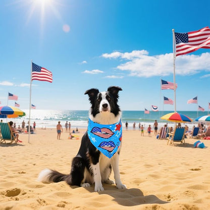 30 Pack Independence Day Dog Bandanas Bulk - Image 7