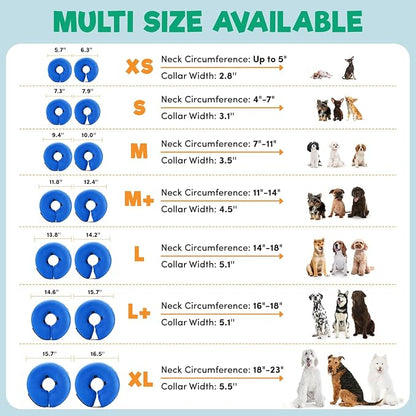 BENCMATE Inflatable Dog Cone Collar Alternative, Soft Dog Cone - Image 5