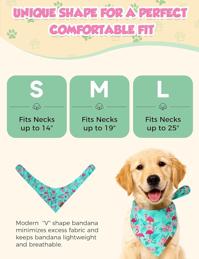 Luxury Double-Layer Dog Birthday Bandana – Handmade, Silk-Soft Polyester - Image 4