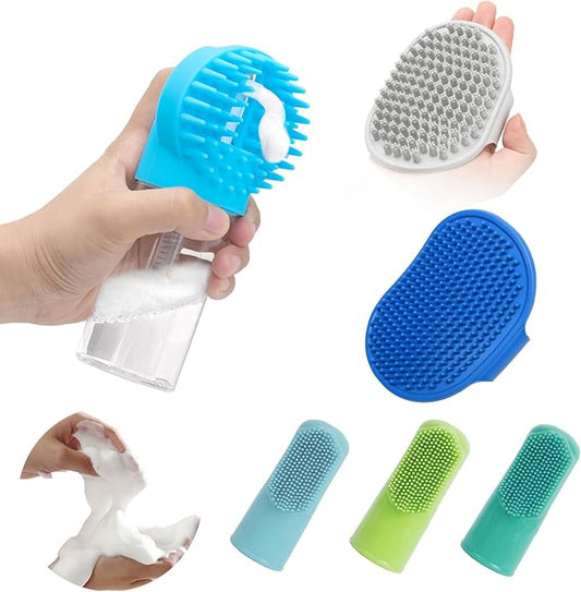 ELEGX Pet Grooming Bath Massage Brush by ELEGX