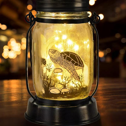 kyoryuger Sea Turtle Gifts for Women/Men Turtle Lovers Solar Lantern Mom - Image 8