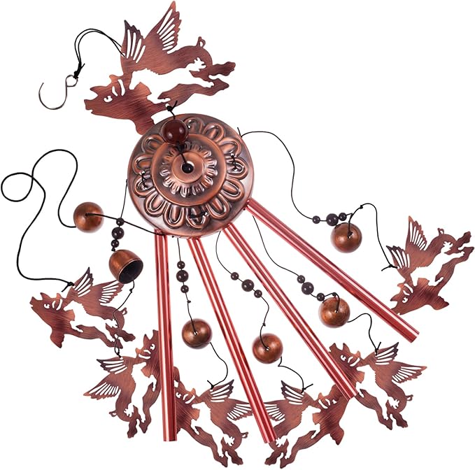 Flying Pig Wind Chimes, Gifts for Mom & Grandma & Woman & Family & Neighbor - Image 3