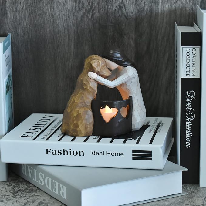 Dog Memorial Gifts，Pet Loss Gifts，Hand-Sculpted Dogs Passing Away Sympathy - Image 7