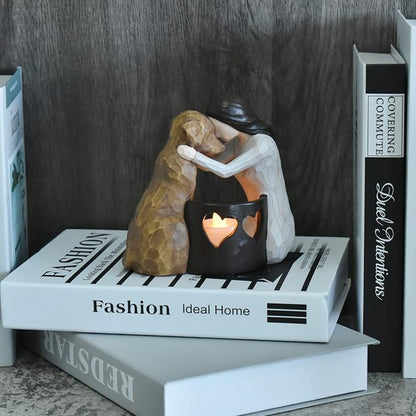 Dog Memorial Gifts，Pet Loss Gifts，Hand-Sculpted Dogs Passing Away Sympathy - Image 7