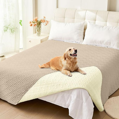 hyha Waterproof Dog Blanket, Soft Pet Bed Blankets, Waterproof Sofa Couch Cover by hyha
